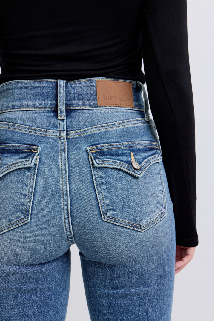 Janie High Waist Flare Jeans