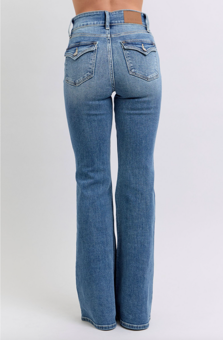 Janie High Waist Flare Jeans