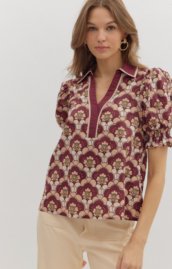 Katelyn Short Sleeve Top
