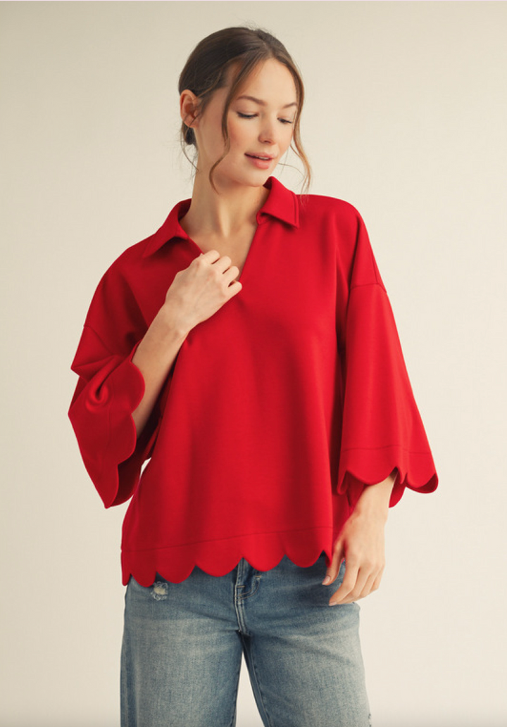 Danny 3/4 Sleeve Top