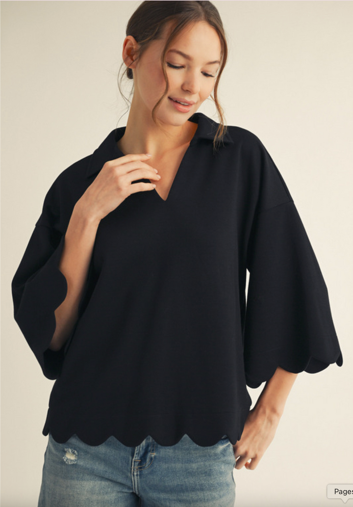 Danny 3/4 Sleeve Top