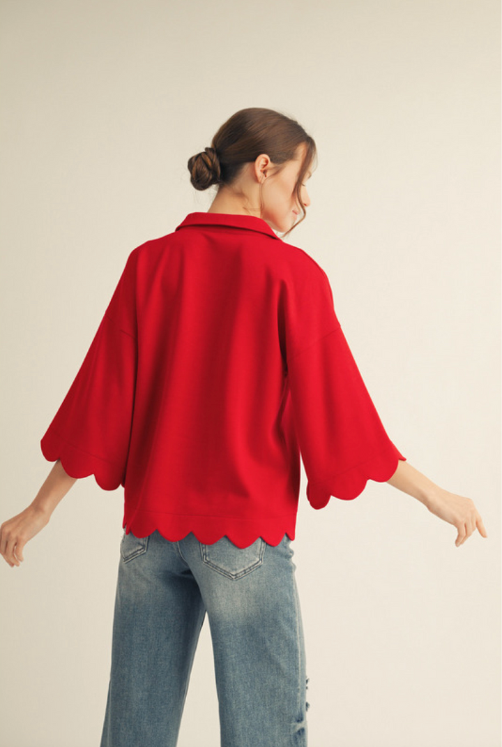 Danny 3/4 Sleeve Top