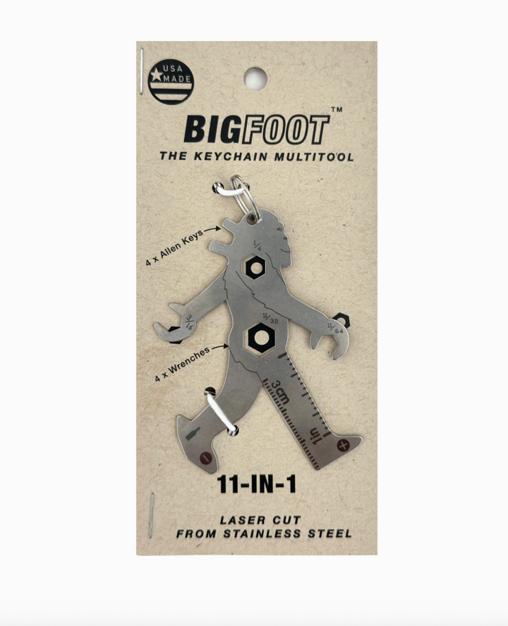 Bigfoot 11-in-1 Keychain Multi-Tool