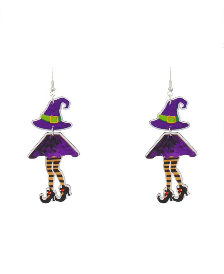 Halloween Witch Earrings