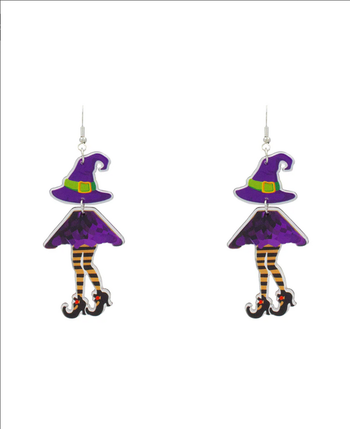 Halloween Witch Earrings