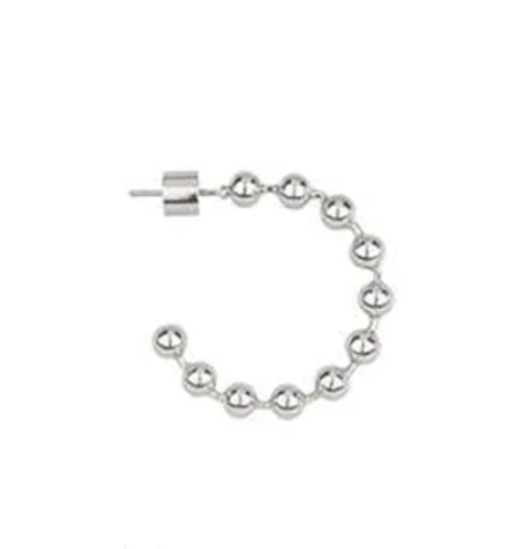 Brooke Beaded Hoops