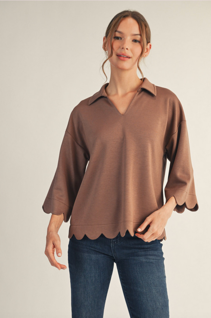 Danny 3/4 Sleeve Top