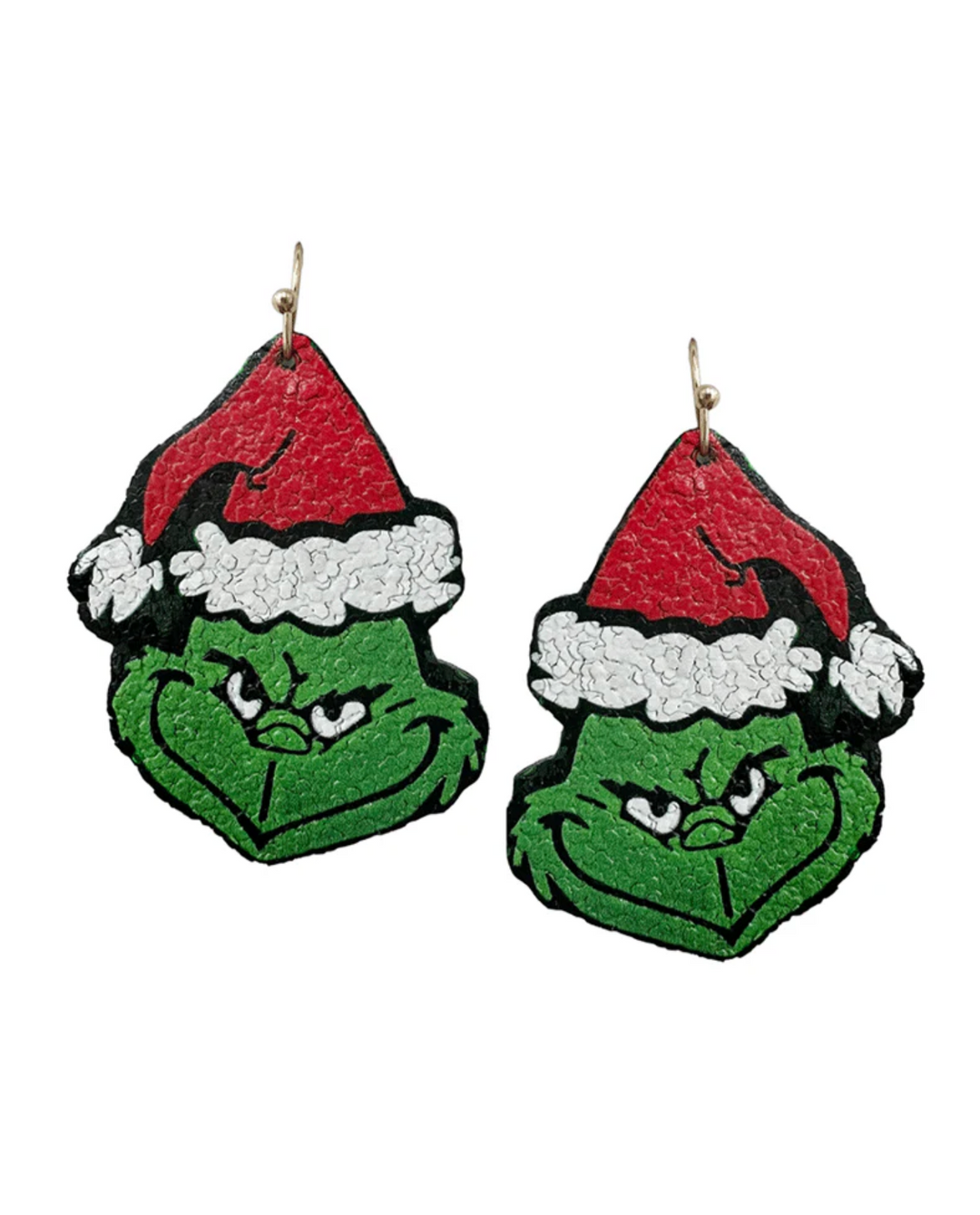 Christmas Grinch Earring