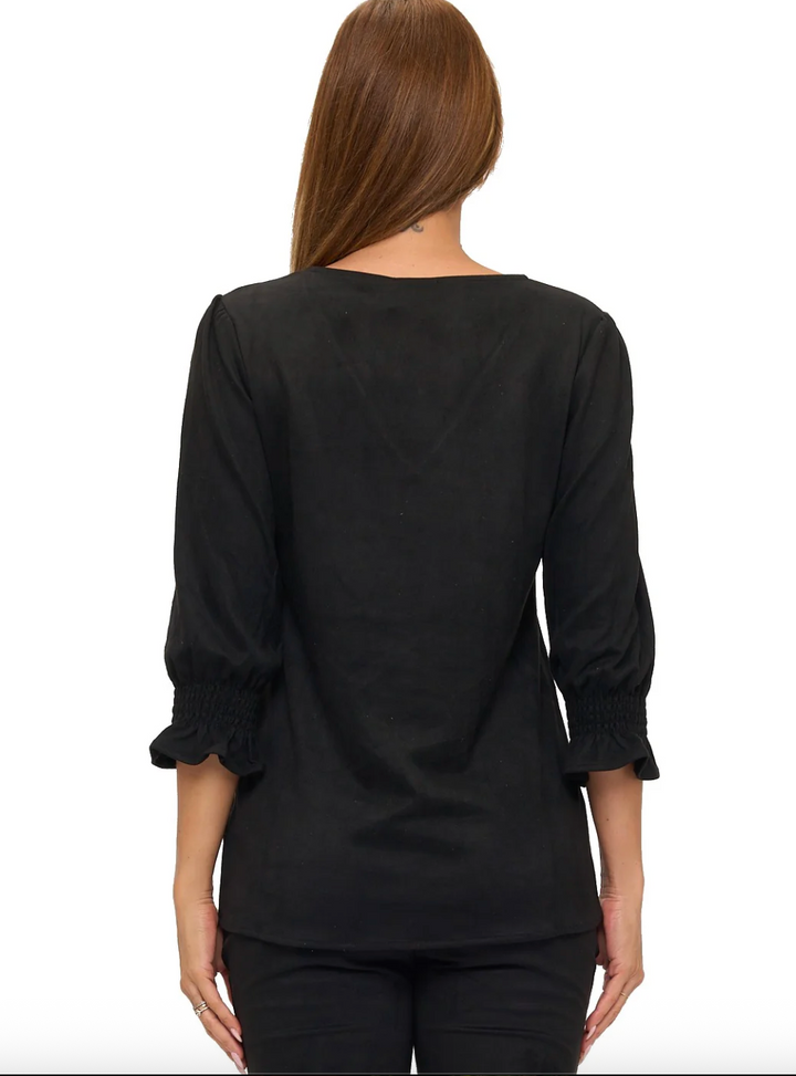 Elizabeth V Neck Top