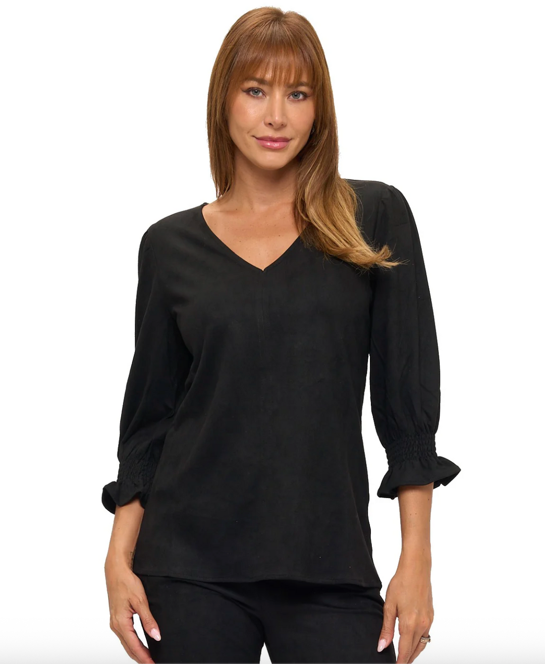 Elizabeth V Neck Top