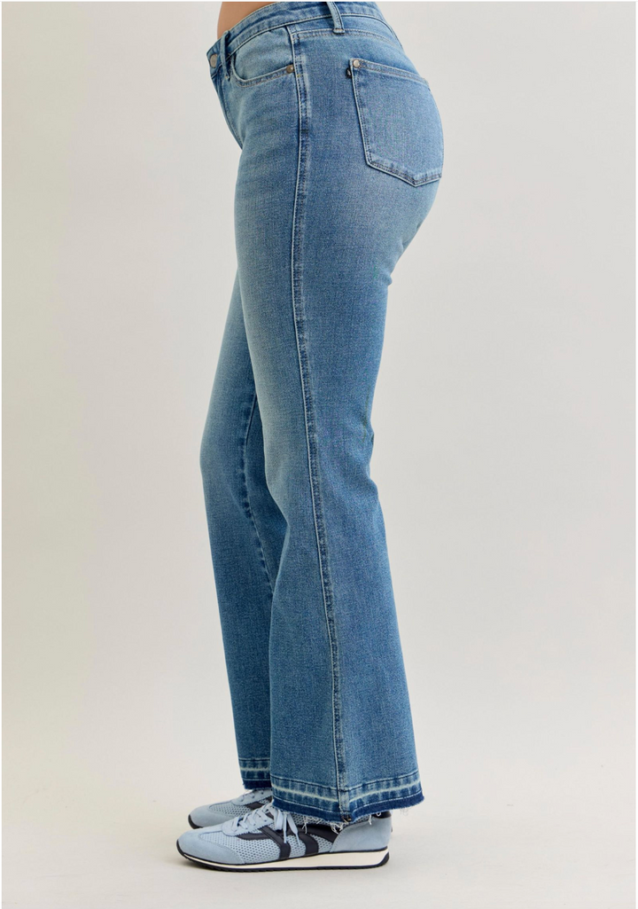Faith Mid Rise Bootcut Jeans