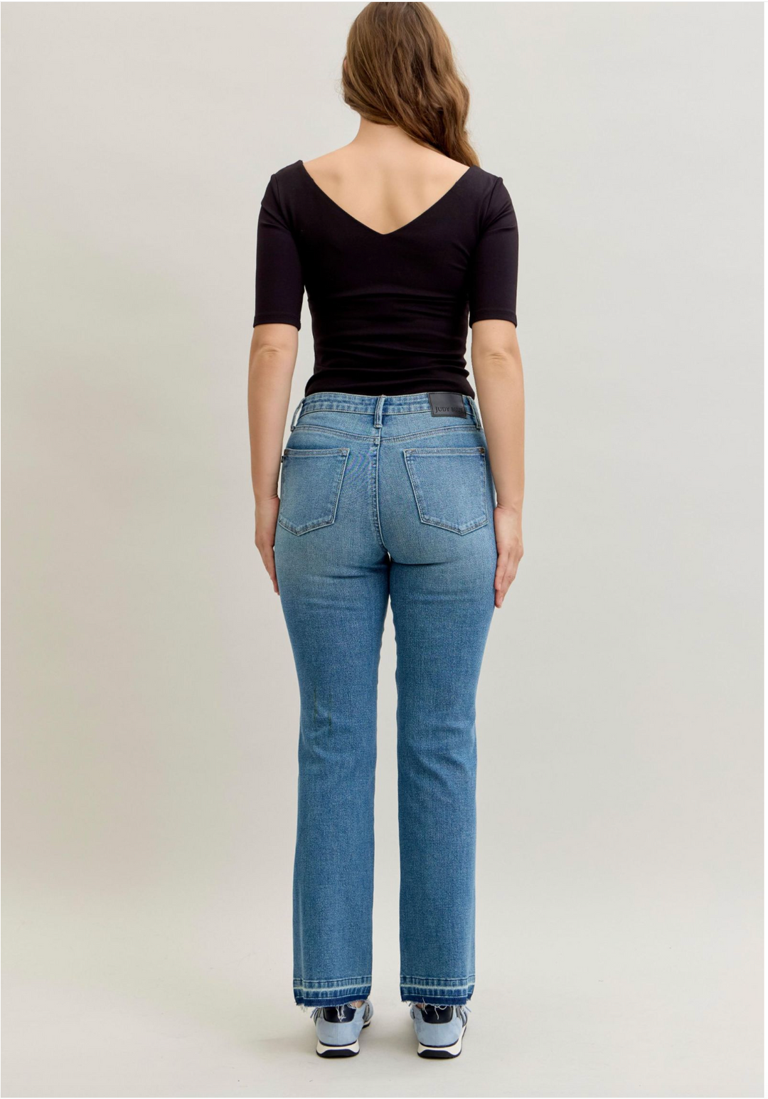 Faith Mid Rise Bootcut Jeans
