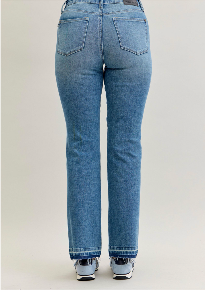 Faith Mid Rise Bootcut Jeans