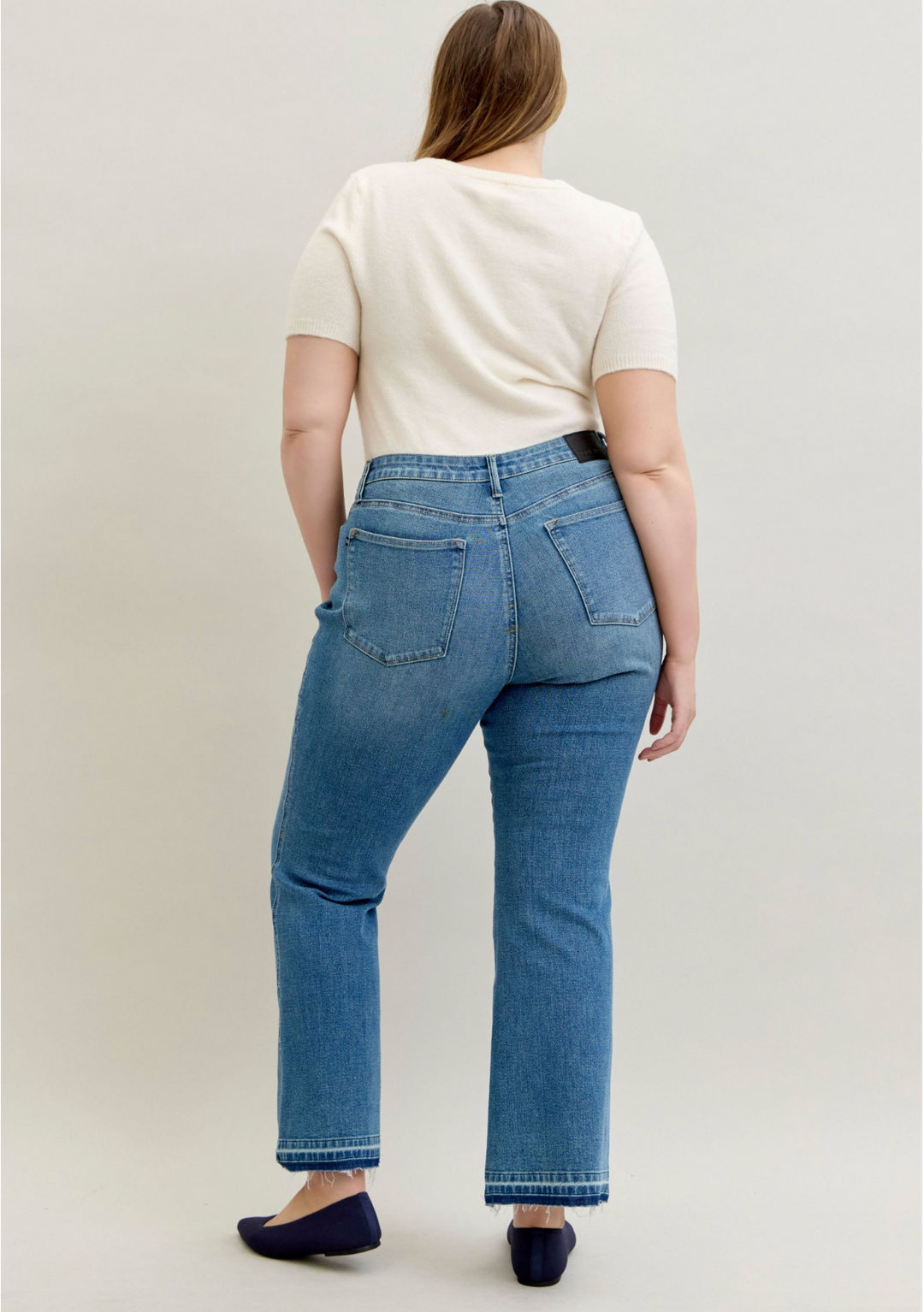 Faith Mid Rise Bootcut Jeans