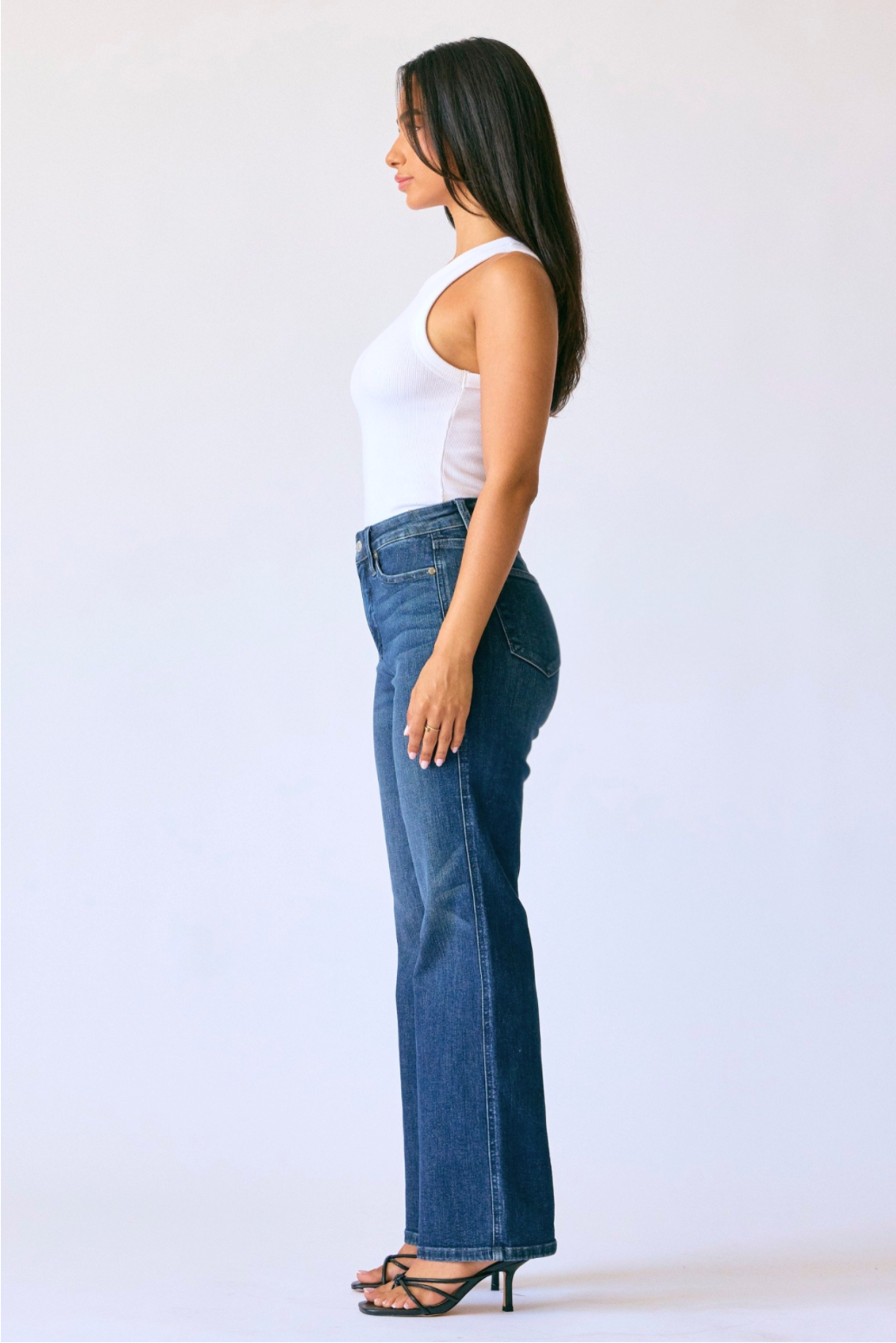 Bailey Petite Straight Fit Jeans