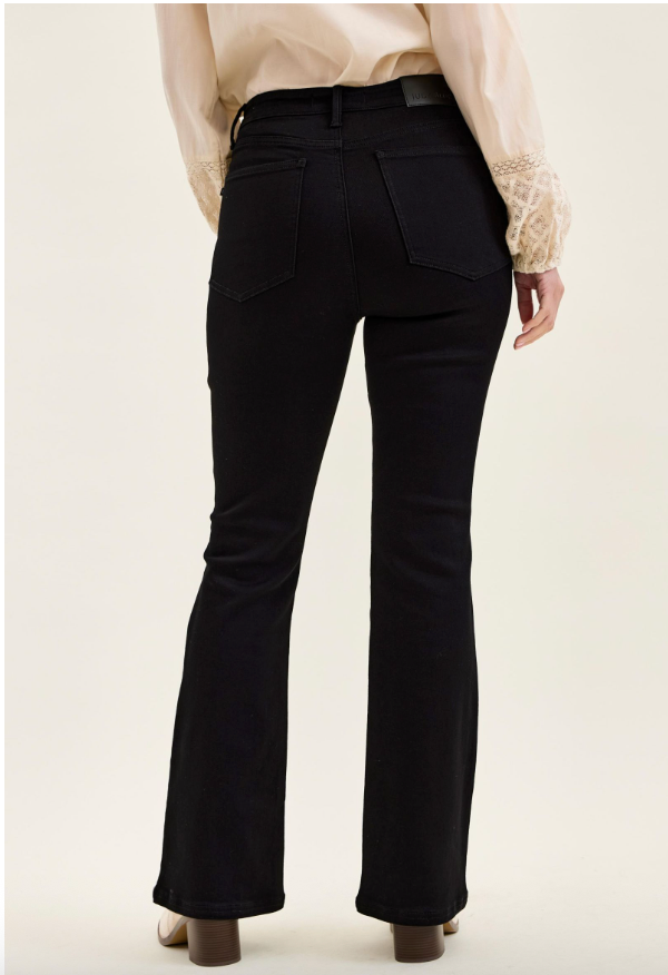 High Rise Judy Blue Black Bootcut Jeans with Tummy Control