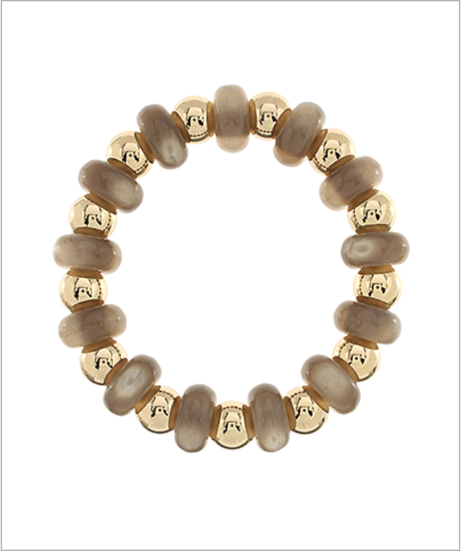 Caroline Beaded Stretch Bracelet