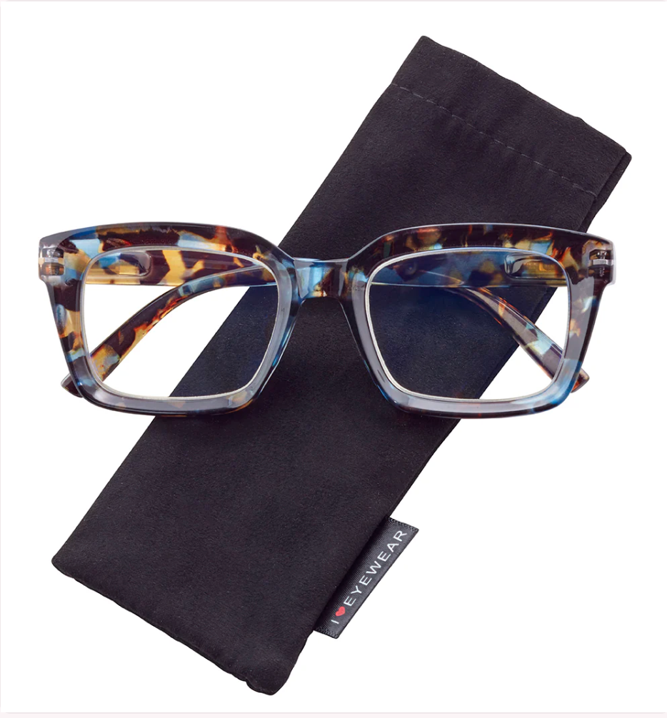 I Heart Eyewear Anti-Reflective Milano Brown Reading Glasses for Women