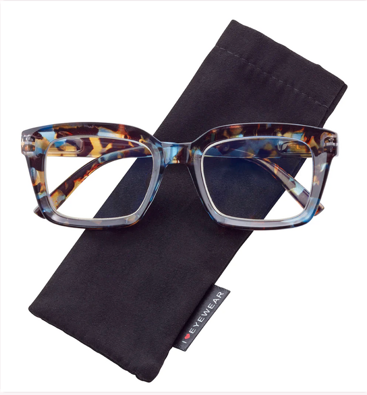 I Heart Eyewear Anti-Reflective Milano Brown Reading Glasses for Women