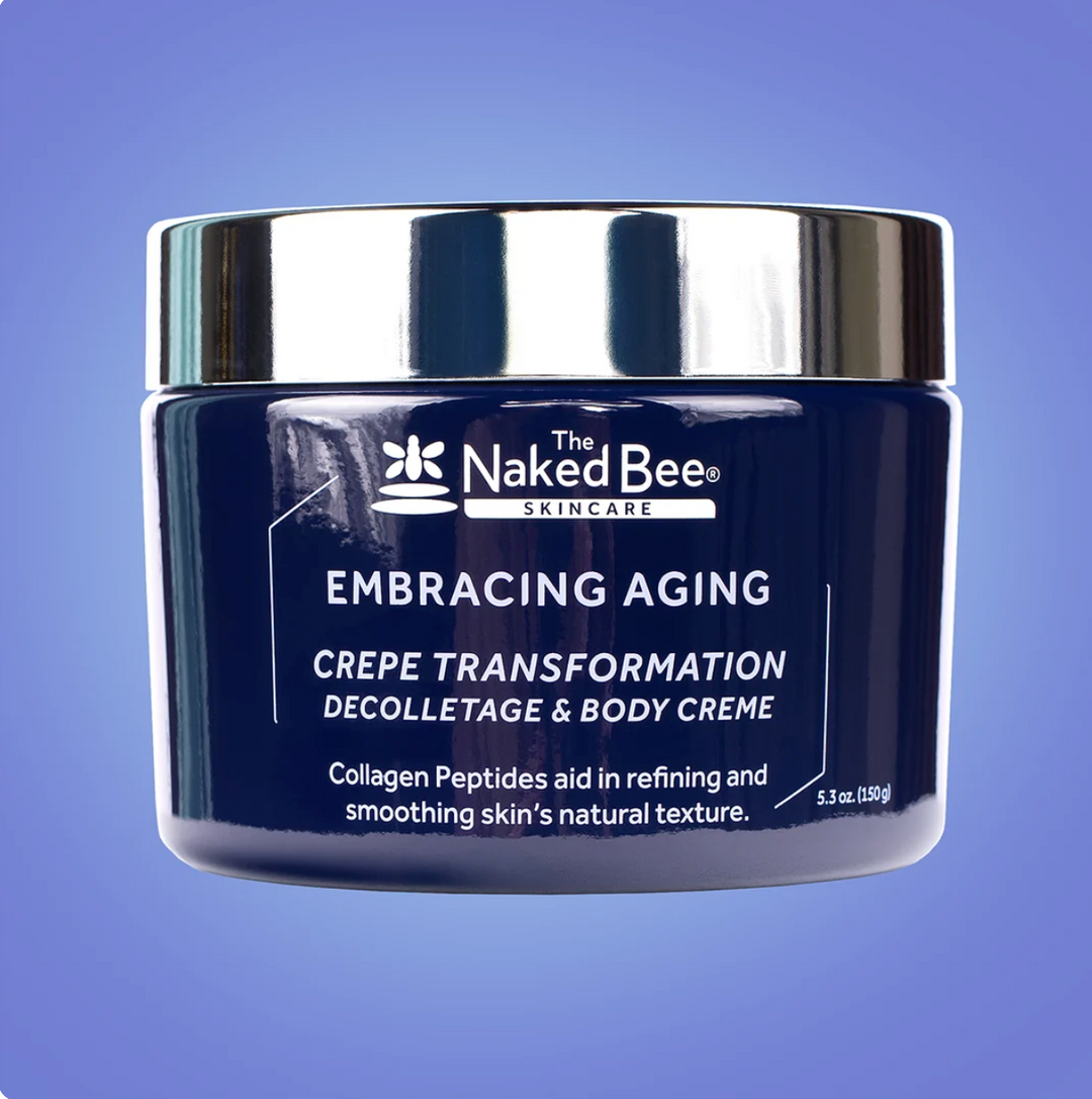 Embracing Aging Crepe Transformation Decolletage & Body Creme 5.3oz | The Naked Bee