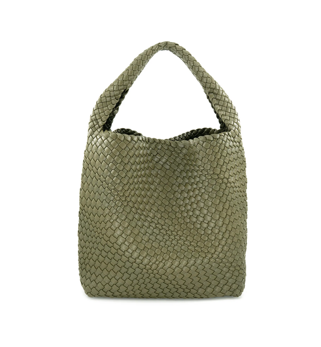 BC Woven Hobo Handbag