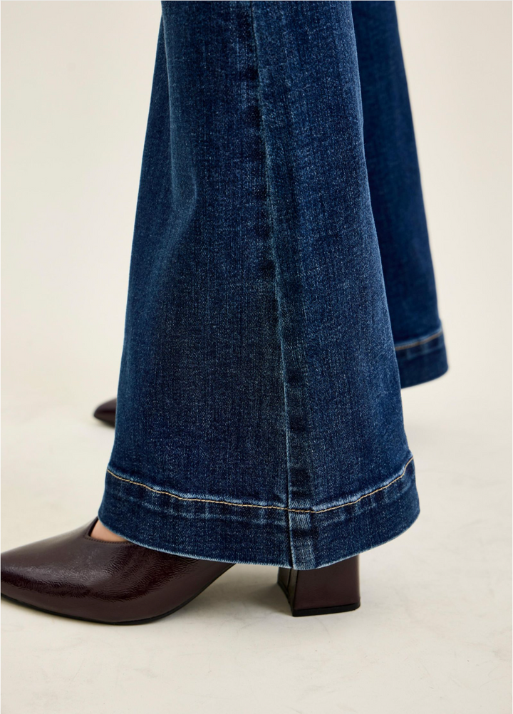 Caroline High Waist Trouser Flare – Judy Blue