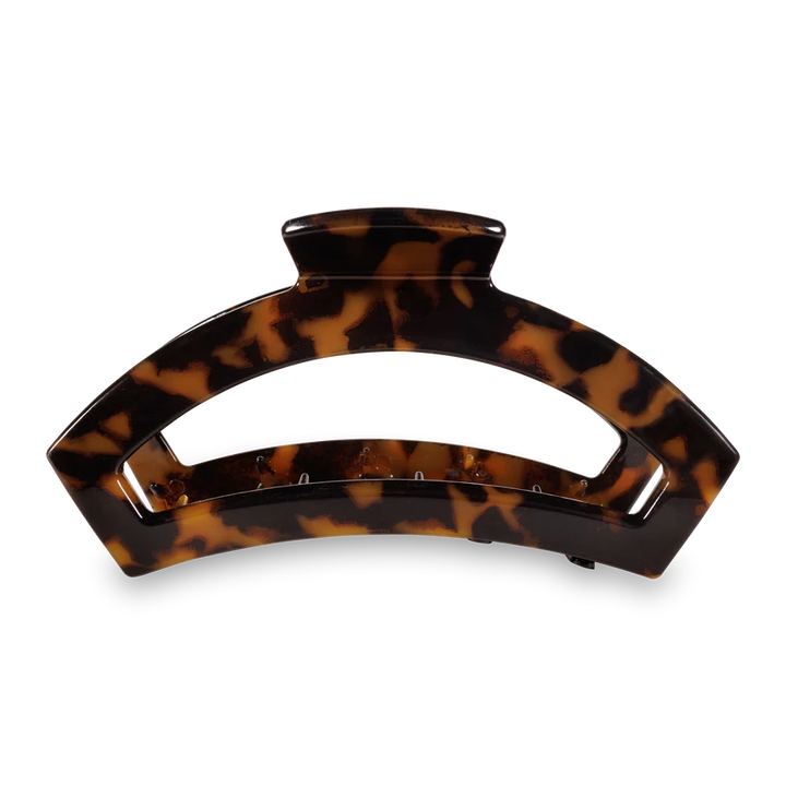 Open Tortoise Teleties Hair Clip