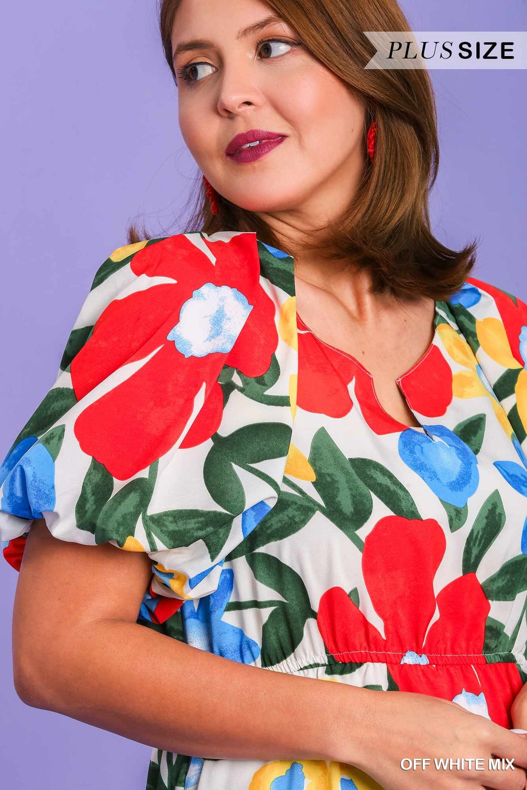 Ellie Plus Size Midi Dress