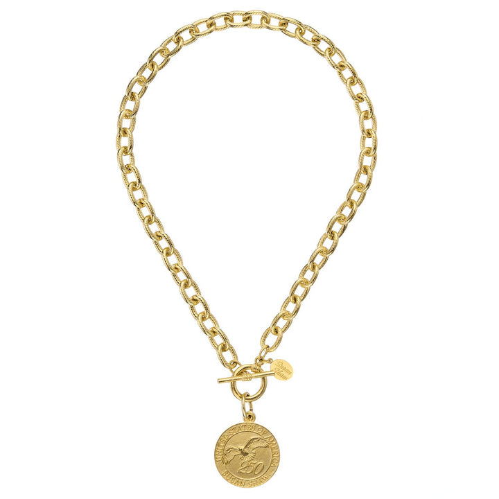 Susan Shaw USA 250 Toggle Necklace