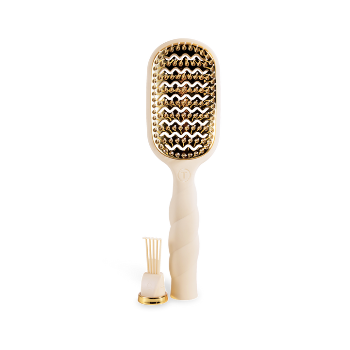 Teleties Vented Hair Brush | Blowout Brush for Faster, Smoother Styling