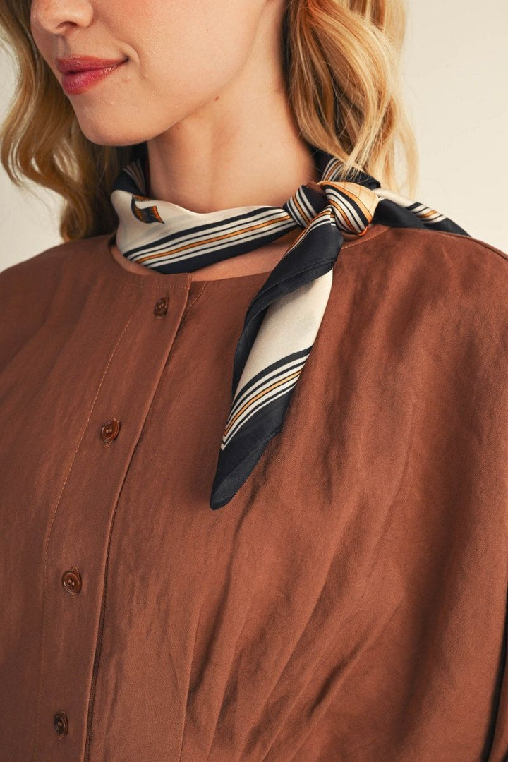 Equestrian Satin Scarf