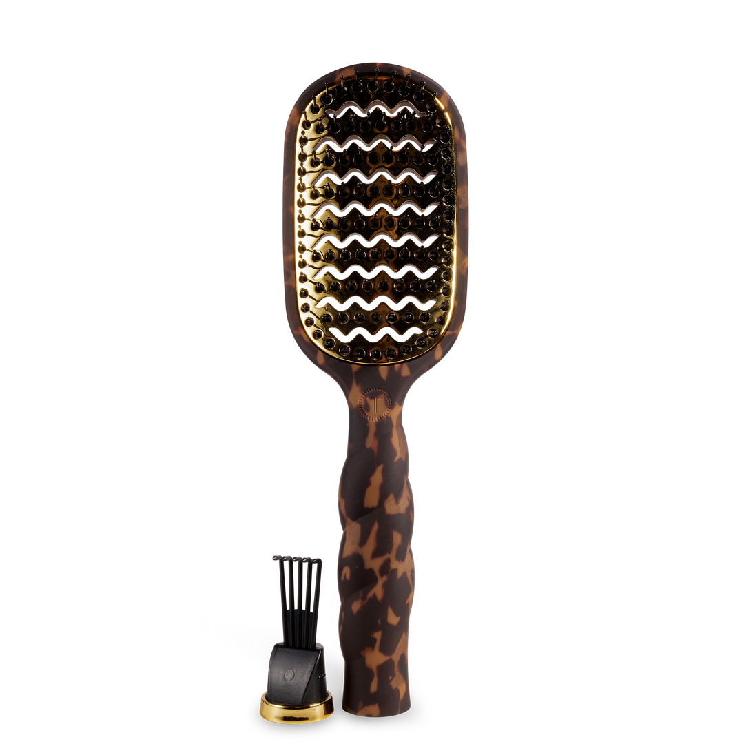 Teleties Vented Hair Brush | Blowout Brush for Faster, Smoother Styling