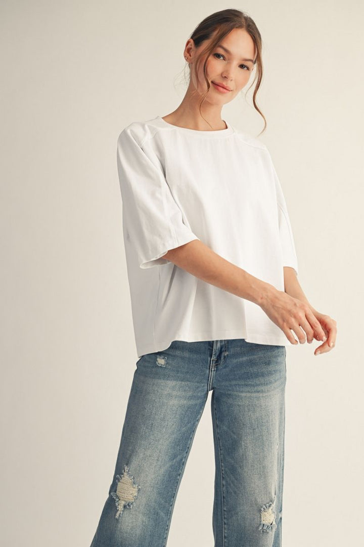 Abbie Half Sleeve Top