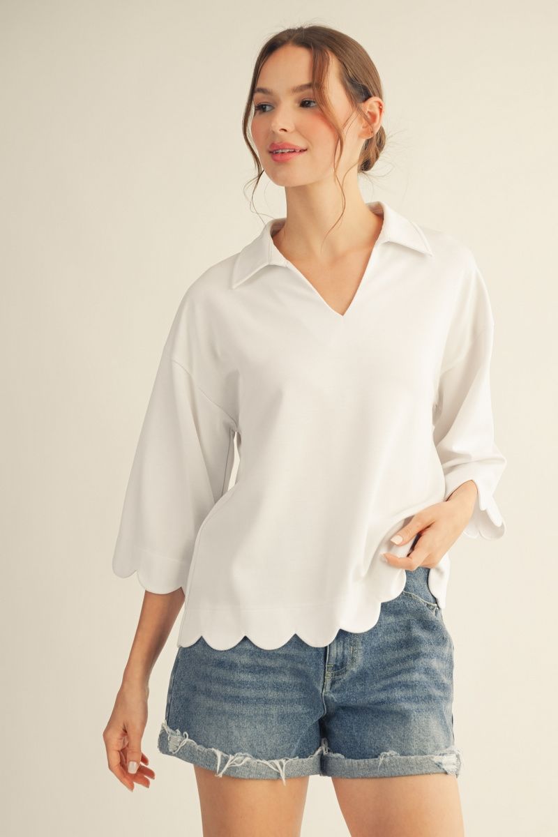 Danny 3/4 Sleeve Top