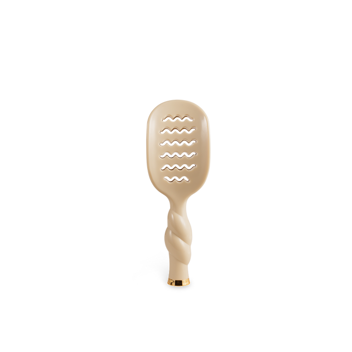 TELETIES Mini Vented Brush | Tan