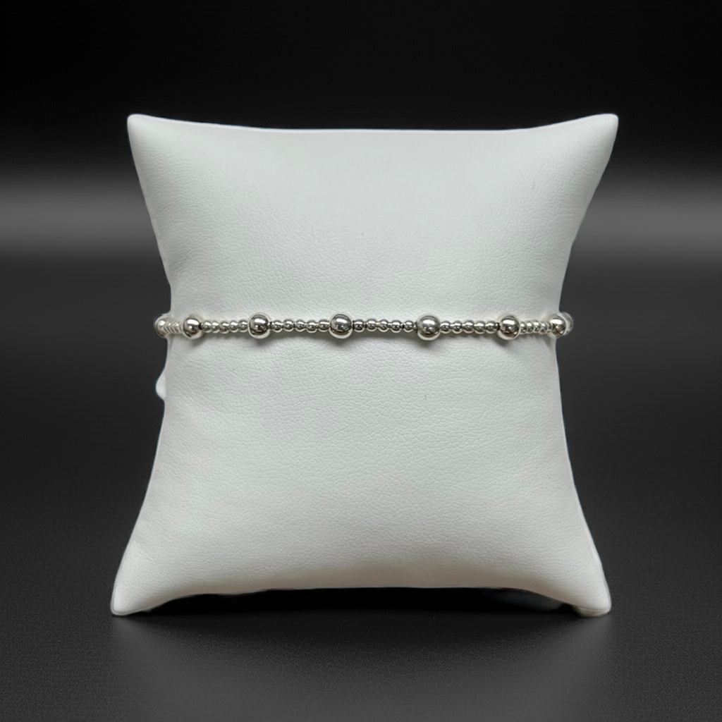 2+4 MM Beaded Bracelet