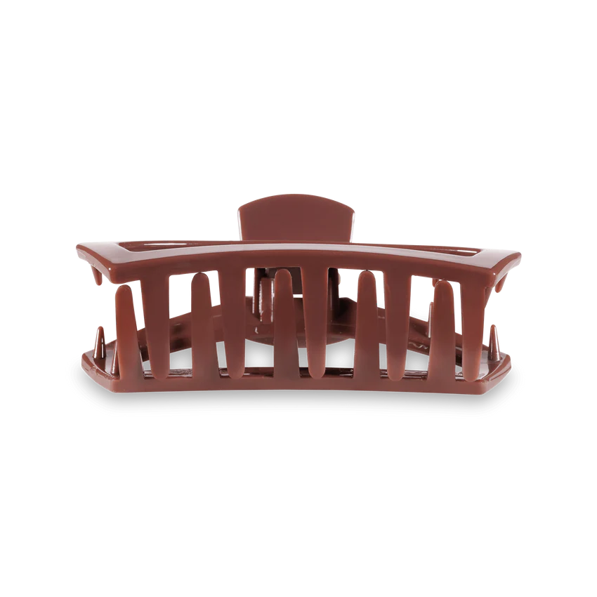 Open Tortoise Teleties Hair Clip