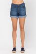 Cuffed High Waisted Shorts