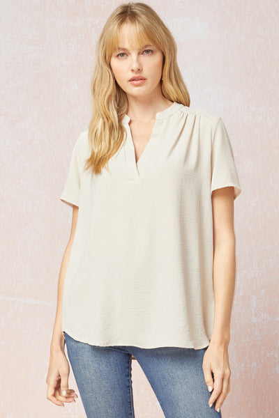 Lucy V Neck Top