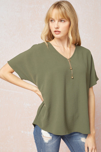 Lizzy V Neck Top