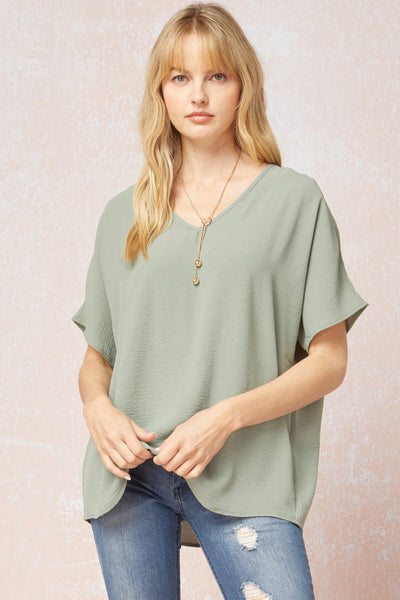 Lizzy V Neck Top