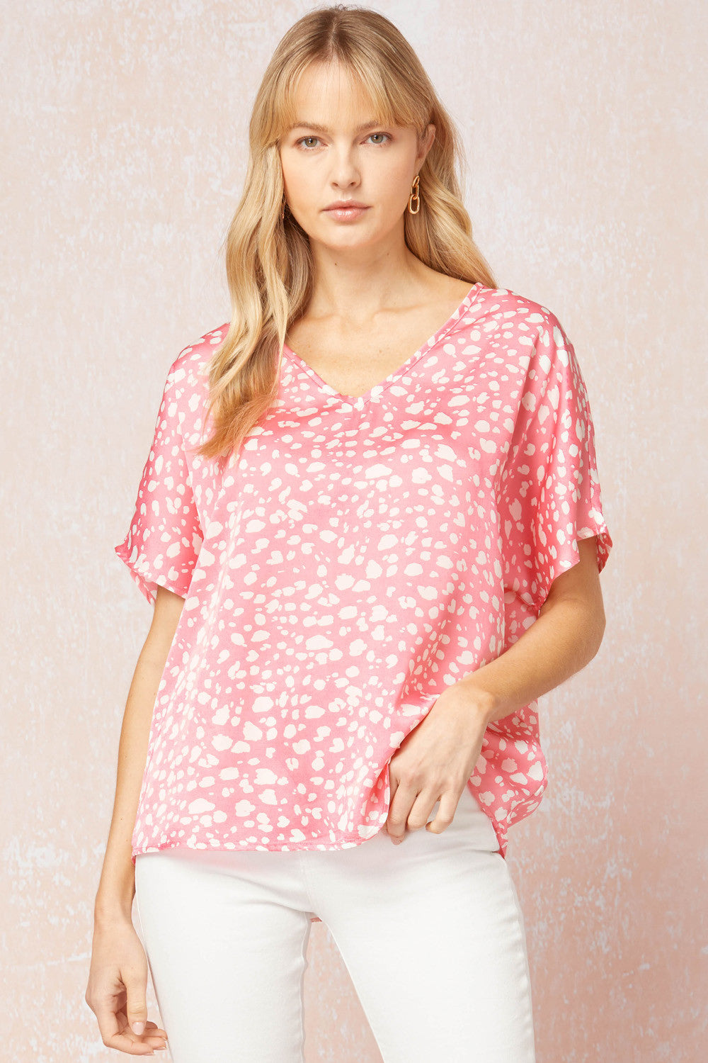 Shooney Pink Dot Top