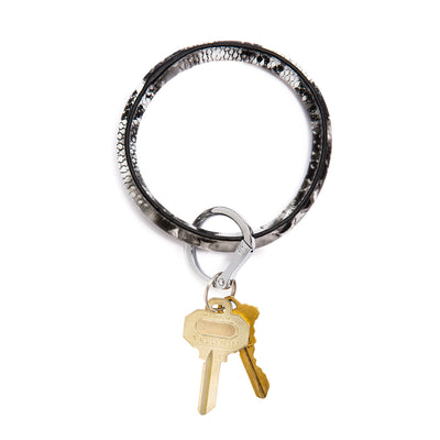 Leather Big O Key Rings