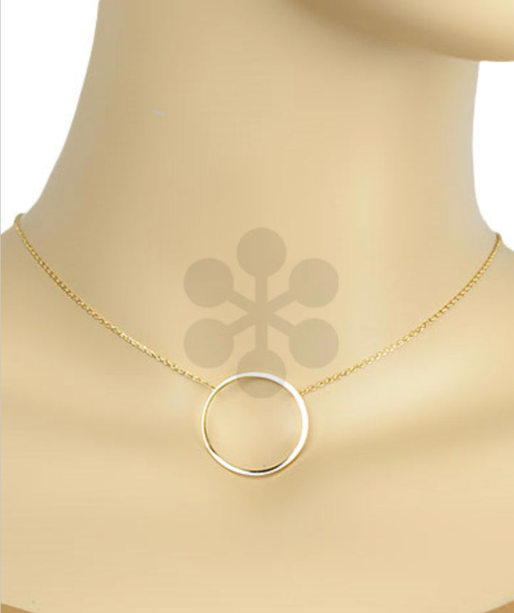 Circle Fashion Necklace