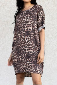 Gail French Terry Tunic Dress
