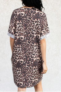 Gail French Terry Tunic Dress