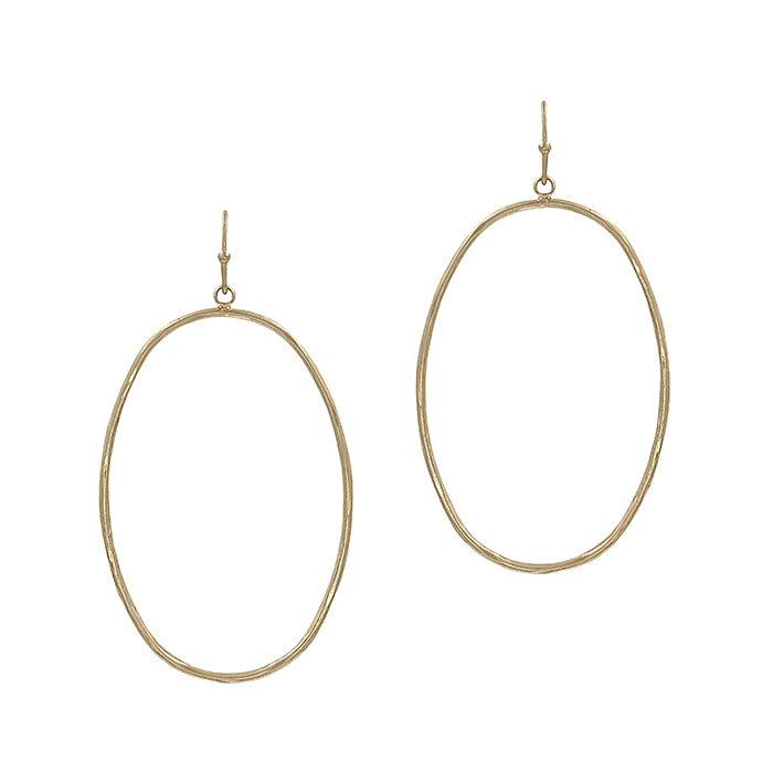 Torie Oval Hoops
