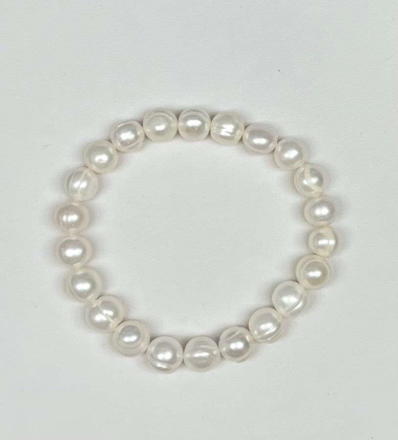 Dine Pearl Stretch Bracelet