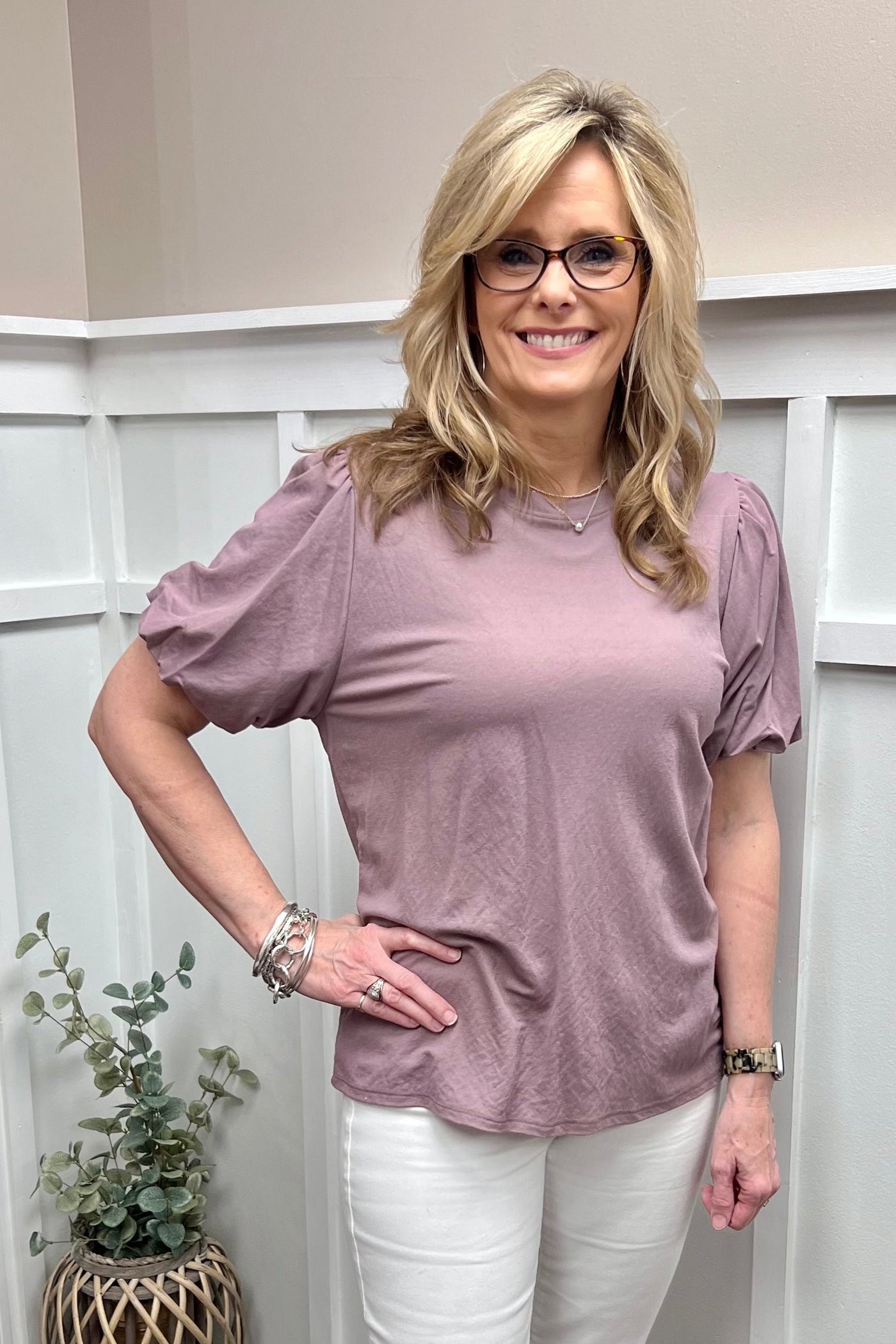 Abby Puff Sleeve Top