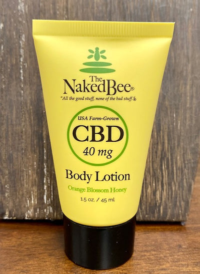 The Naked Bee CBD Body Lotion